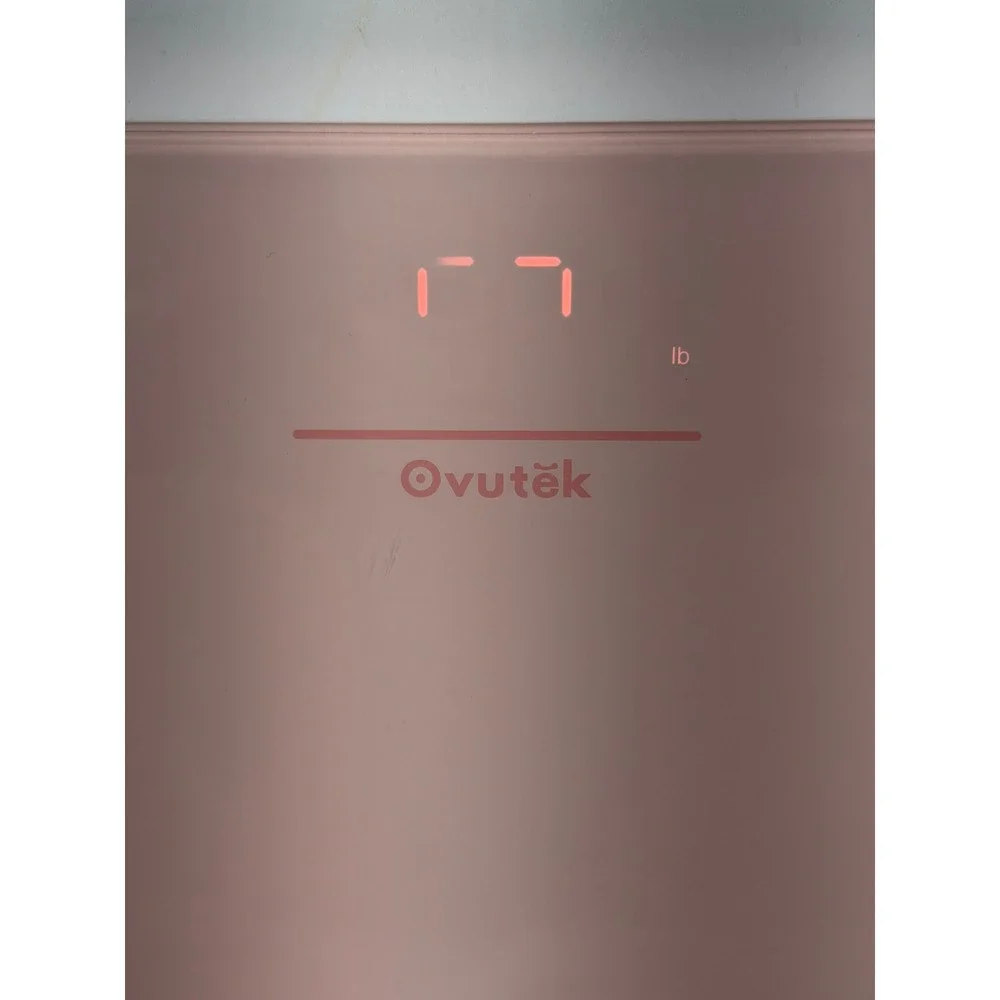 Ovutek Royyt Mini Digital Body Weight Scale Pink VWS330-PUS 400lb Capacity